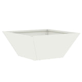 Vaso da giardino Bianco 35 x 35 x 15 cm