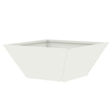 Vaso da giardino Bianco 35 x 35 x 15 cm