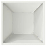 Vaso da giardino Bianco 35 x 35 x 15 cm