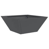 Vaso da giardino Antracite 35 x 35 x 15 cm