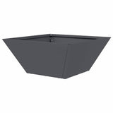 Vaso da giardino Antracite 35 x 35 x 15 cm