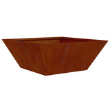 Vaso da giardino Ruggine 40 x 40 x 15 cm
