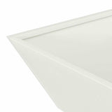 Vaso da giardino Bianco 50 x 50 x 15 cm