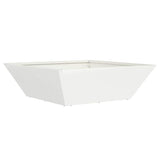 Vaso da giardino Bianco 50 x 50 x 15 cm