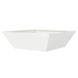 Vaso da giardino Bianco 50 x 50 x 15 cm