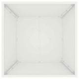 Vaso da giardino Bianco 50 x 50 x 15 cm
