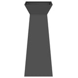 Vaso a Pilastro 2 pcs Nero 40 x 40 x 100 cm