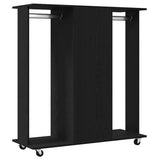 Guardaroba Rovere nero 102 x 38 x 110 cm Legno truciolato