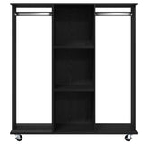 Guardaroba Rovere nero 102 x 38 x 110 cm Legno truciolato