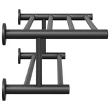 Porta asciugamani Nero 61 x 23 x 17 cm Acciaio inossidabile