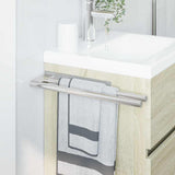 Porta asciugamani Argento 40 x 9 x 4 cm Acciaio inossidabile