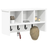 Appendiabiti a muro Bianco 50 x 16 x 26 cm Legno truciolato