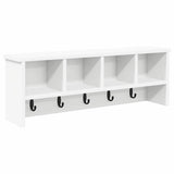 Appendiabiti a muro Bianco 75 x 16 x 26 cm Legno truciolato