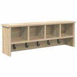 Appendiabiti a muro Rovere Sonoma 75 x 16 x 26 cm
