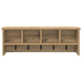 Appendiabiti a muro A parete Rovere artigianale 75 x 16 x 26 cm