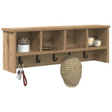 Appendiabiti a muro A parete Rovere artigianale 75 x 16 x 26 cm