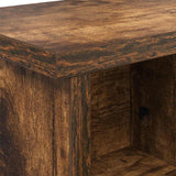 Appendiabiti a muro Rovere fumé 100 x 16 x 26 cm