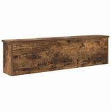 Appendiabiti a muro Rovere fumé 100 x 16 x 26 cm