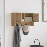 Appendiabiti a muro Rovere artigianale 50 x 20 x 30 cm