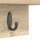 Appendiabiti a muro Rovere Sonoma 40 x 10,5 x 18 cm