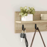Appendiabiti a muro Rovere Sonoma 40 x 10,5 x 18 cm