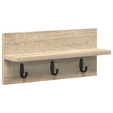 Appendiabiti a muro Rovere Sonoma 40 x 10,5 x 18 cm