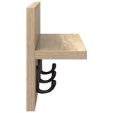 Appendiabiti a muro Rovere Sonoma 40 x 10,5 x 18 cm