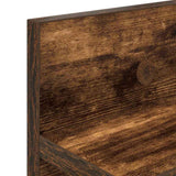 Appendiabiti a muro Rovere fumé 80 x 10,5 x 18 cm