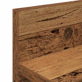 Appendiabiti a muro Legno vecchio 80 x 10,5 x 18 cm