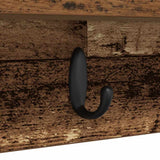 Appendiabiti a muro Legno vecchio 80 x 10,5 x 18 cm