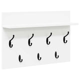 Appendiabiti a muro Bianco 60 x 40 x 12 cm Legno truciolato