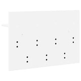 Appendiabiti a muro Bianco 60 x 40 x 12 cm Legno truciolato