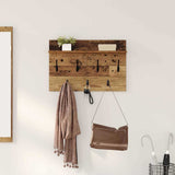 Appendiabiti a muro Legno vecchio 60 x 40 x 12 cm