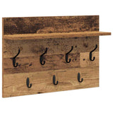 Appendiabiti a muro Legno vecchio 60 x 40 x 12 cm
