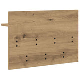 Appendiabiti a muro A parete Rovere artigianale 60 x 40 x 12 cm