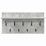 Appendiabiti a muro Grigio cemento 80 x 40 x 12 cm