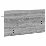 Appendiabiti a muro Grigio Sonoma 80 x 40 x 12 cm