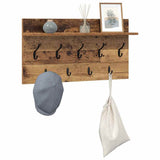 Appendiabiti a muro Legno vecchio 80 x 40 x 12 cm