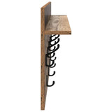 Appendiabiti a muro Legno vecchio 80 x 40 x 12 cm