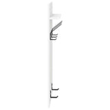 Appendiabiti a muro Bianco 40 x 10 x 90 cm Legno truciolato
