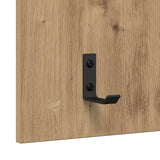 Appendiabiti a muro A parete Rovere artigianale 40 x 10 x 90 cm