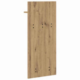 Appendiabiti a muro A parete Rovere artigianale 40 x 10 x 90 cm