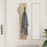 Appendiabiti a muro rovere sonoma 20 x 1.5 x 100 cm