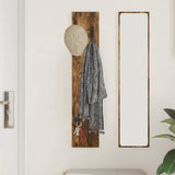 Appendiabiti a muro Rovere fumé 20 x 1,5 x 100 cm