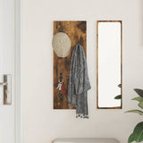 Appendiabiti a muro Rovere fumé 30 x 1,5 x 80 cm