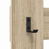 Appendiabiti a muro Rovere Sonoma 65 x 3 x 100 cm