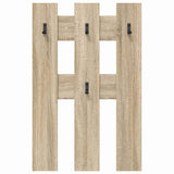 Appendiabiti a muro Rovere Sonoma 65 x 3 x 100 cm