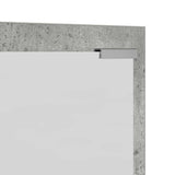 Appendiabiti a muro Grigio cemento 100 x 10 x 100 cm