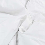 Duvet Invernale con cuscino 2 pcs Bianco Piuma d'anatra