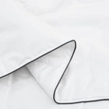 Duvet Invernale con cuscino 2 pcs Bianco Piuma d'anatra